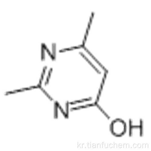 2,4- 디메틸 -6- 하이드 록시 피리 미딘 CAS 6622-92-0
